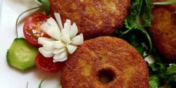 طرز تهیه شامی پوک با سیب زمینی و طعم و رنگ فوق العاده عالی