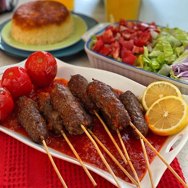 طرز تهیه کباب لوله ای