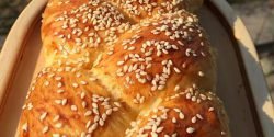 طرز تهیه نان شیرمال ساده برای صبحانه با طعم بسیار عالی