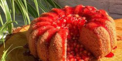 طرز تهیه کیک انار ساده به روش قنادی و با طعم بسیار عالی