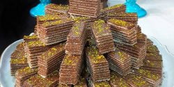 طرز تهیه شیرینی میکادو ساده به روش بازاری و طعم بسیار عالی
