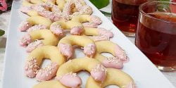 طرز تهیه شیرینی نعلی به روش قنادی و با طعم بسیار عالی