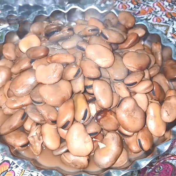 طرز تهیه باقالی پخته بازاری