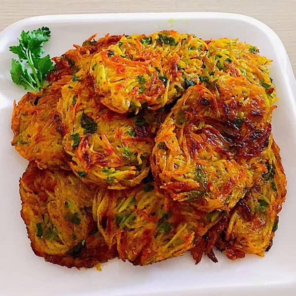 طرز تهیه کوکو رشته ای