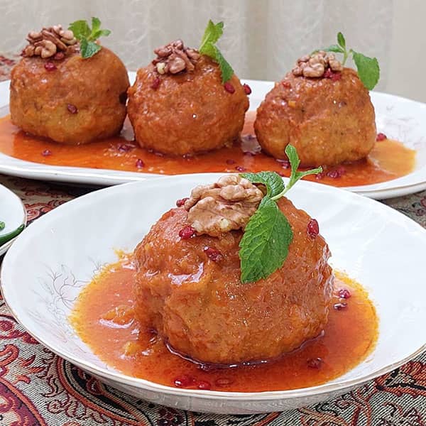 طرز تهیه کوفته تبریزی