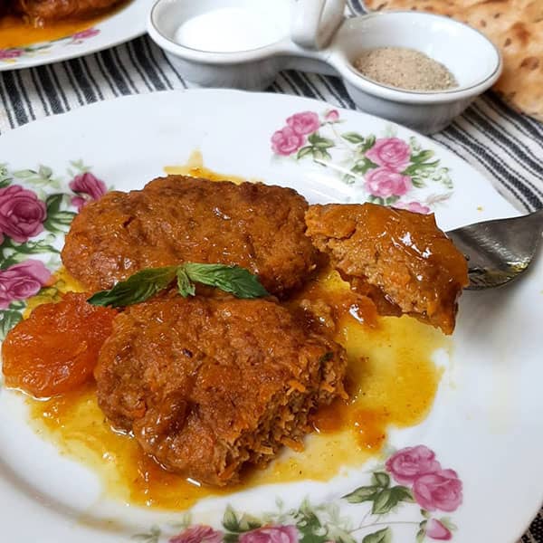 طرز تهیه کباب زردک