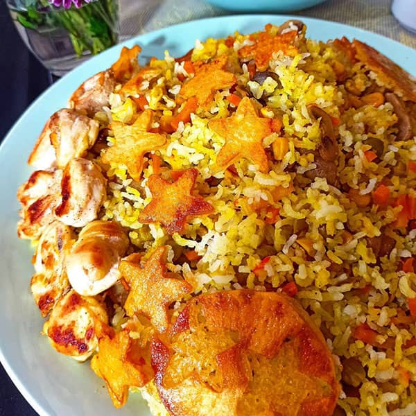 طرز تهیه پلو یونانی طرز تهیه پلو یونانی با میگو پلو یونانی با گوشت چرخ کرده عکس پلو یونانی پلوی یونانی پلو یونانی رزا منتظمی