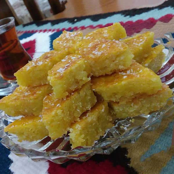 طرز تهیه باقلوا نارگیلی