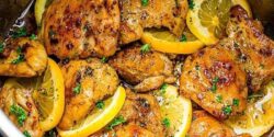 طرز تهیه خوراک مرغ لیمویی مجلسی با طعم بسیار عالی