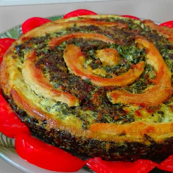 طرز تهیه کوکو سبزی با مرغ , دستور پخت کوکو سبزی با مرغ