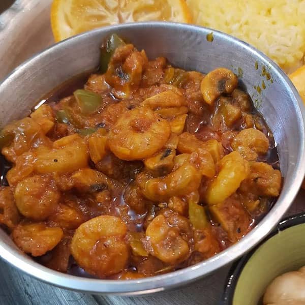 طرز تهیه خوراک میگو