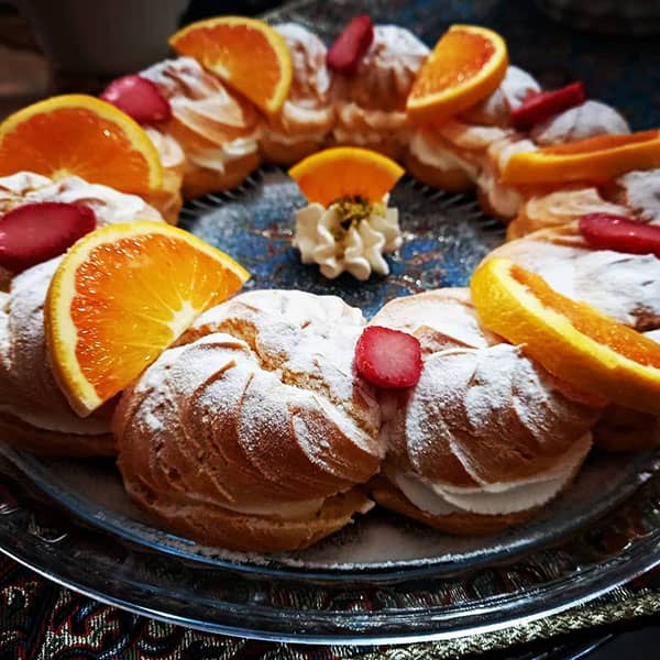 طرز تهیه شیرینی پاریس برست