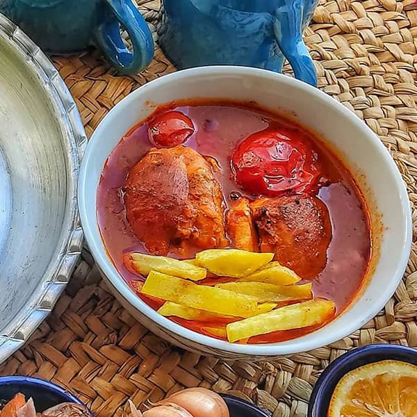 طرز تهیه ترش کباب با مرغ