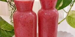 طرز تهیه اسموتی توت فرنگی مخصوص با طعم بسیار عالی