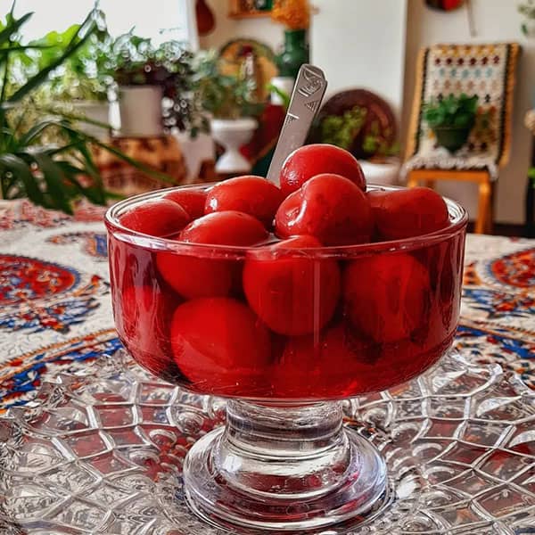 طرز تهیه کمپوت گیلاس