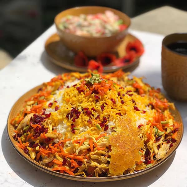 طرز تهیه پلو مخلوط