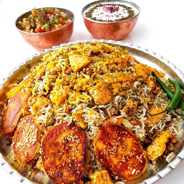 طرز تهیه پلو شوشتری