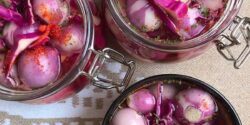 طرز تهیه ترشی پیاز به روش سنتی و با طعم بسیار عالی