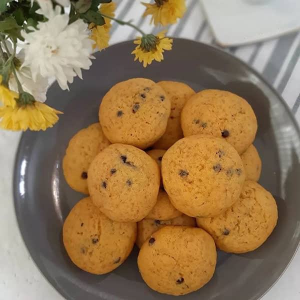طرز تهیه کوکی کدو حلوایی بدون فر کوکی کدو حلوایی رژیمی