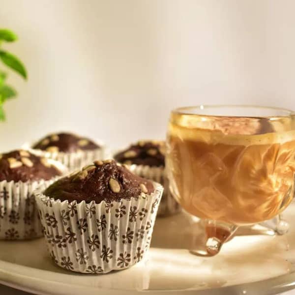 طرز تهیه کاپ کیک کاکائویی