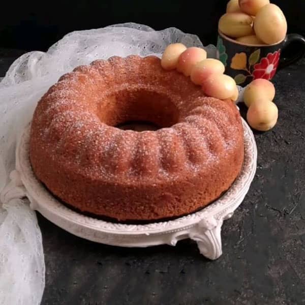 طرز تهیه کیک زردآلو