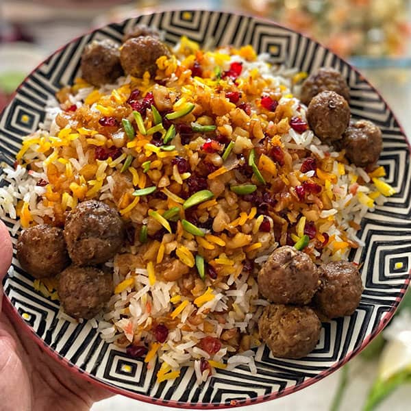 طرز تهیه گردو پلو