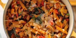 طرز تهیه پاستا با سبزیجات خوشمزه به روش ایتالیایی
