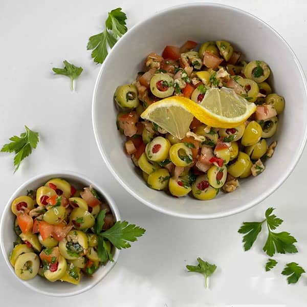 طرز تهیه سالاد زیتون