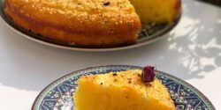 طرز تهیه کیک بسبوسه به روش خانگی و با طعم بسیار عالی