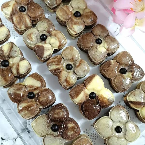 طرز تهیه شیرینی ماربلد وانیل و شکلات