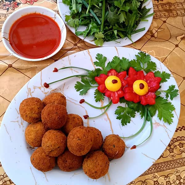 طرز تهیه توپک مرغ