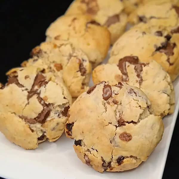 طرز تهیه کوکی شکلات گردو