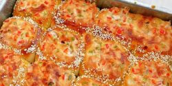 طرز تهیه مینی پیتزا به روش خانگی و با طعم بسیار عالی