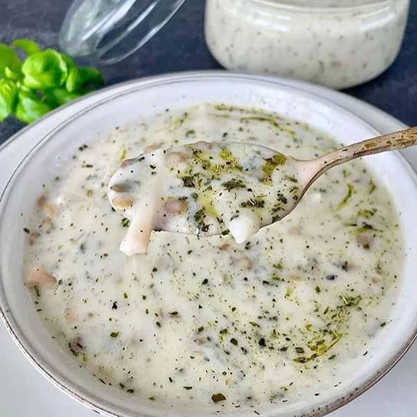 طرز تهیه سوپ عدس با ماست