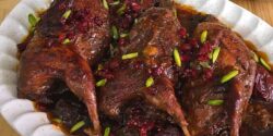 طرز تهیه بلدرچین شکم پر مجلسی با طعم بسیار عالی