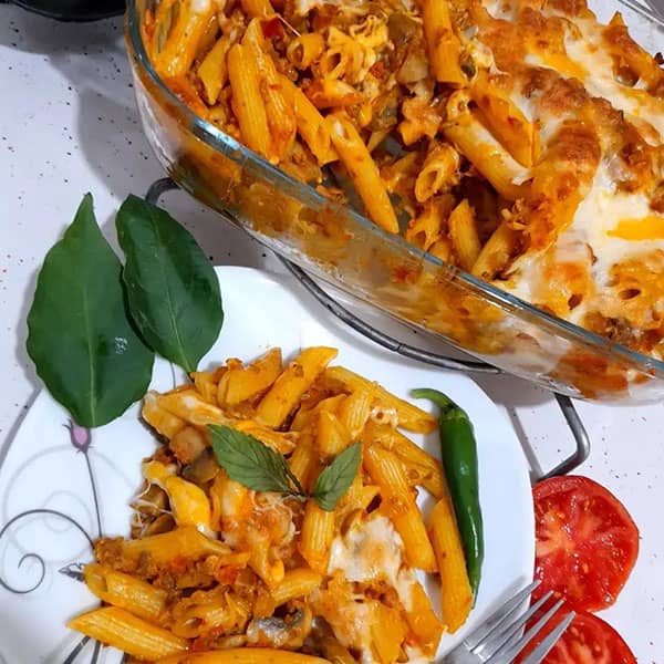 طرز تهیه پاستا پنیری
