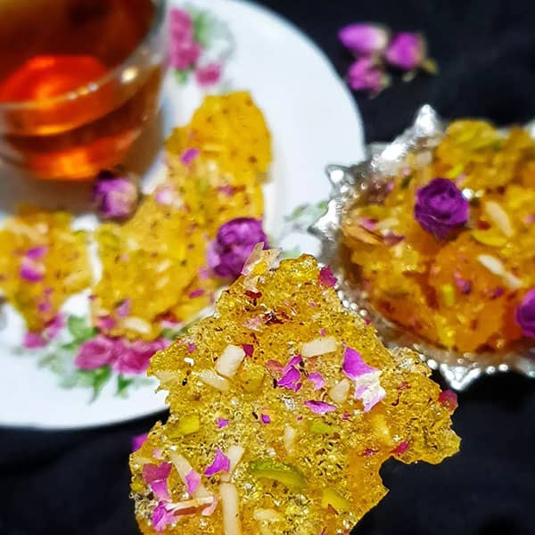 طرز تهیه پولکی