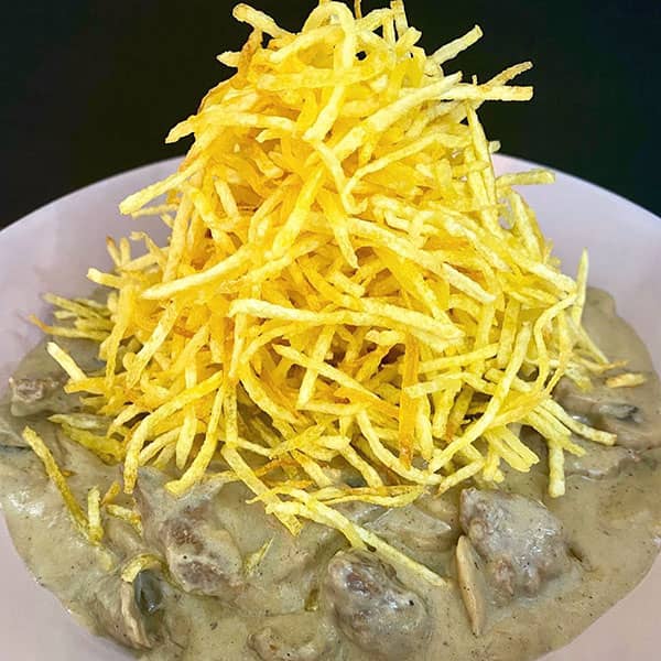 طرز تهیه بیف استراگانف