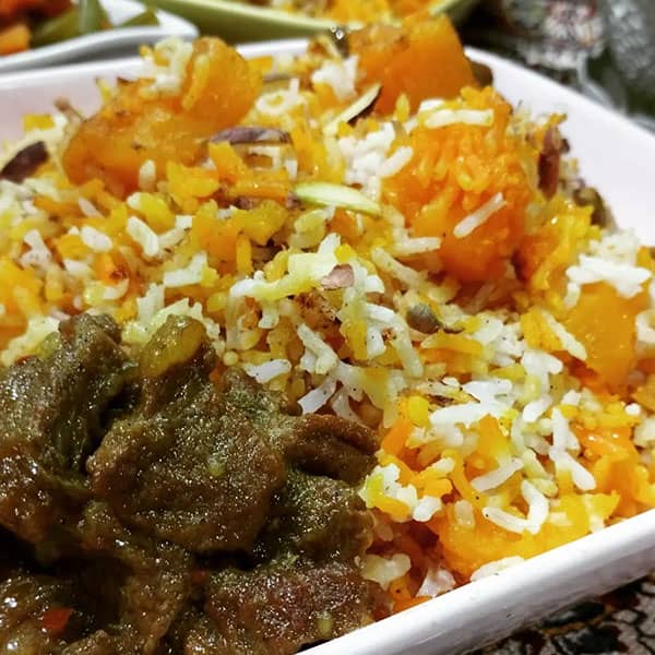 طرز تهیه کدو پلو