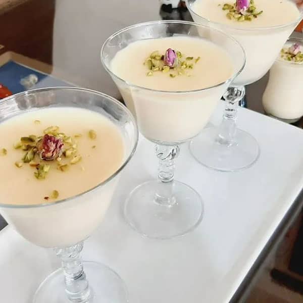 طرز تهیه محلبی کاراملی