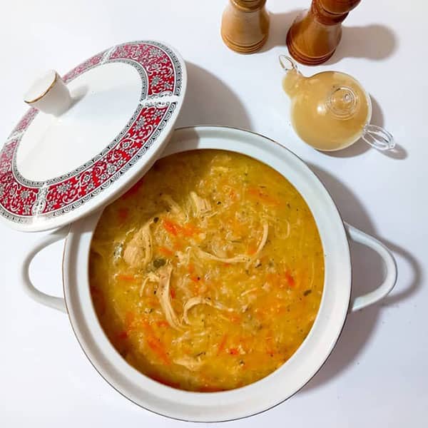 طرز تهیه سوپ مرغ