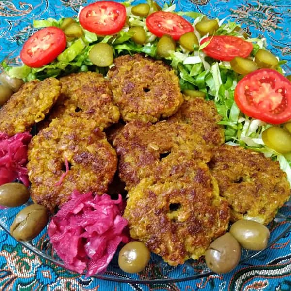 طرز تهیه کتلت جو پرک