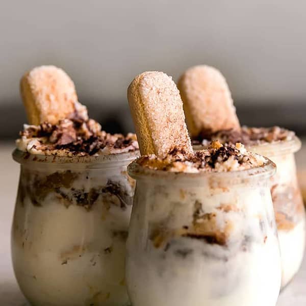 طرز تهیه تیرامیسو لیوانی