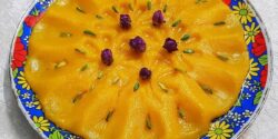 طرز تهیه حلوای آرد برنج مجلسی با طعم بسیار عالی