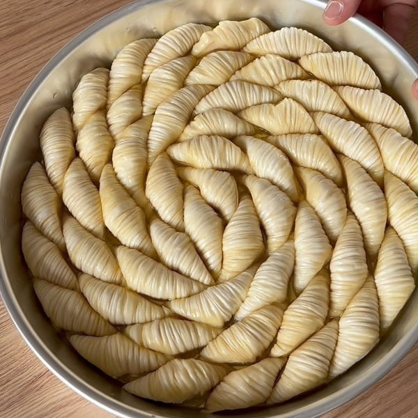 طرز تهیه باقلوا اقتصادی