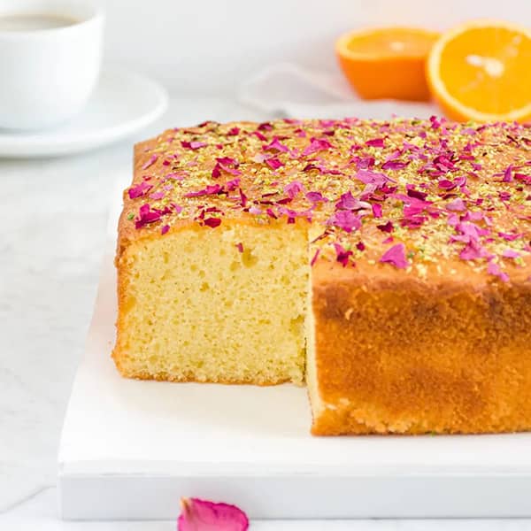 طرز تهیه کیک پرتقال و هل