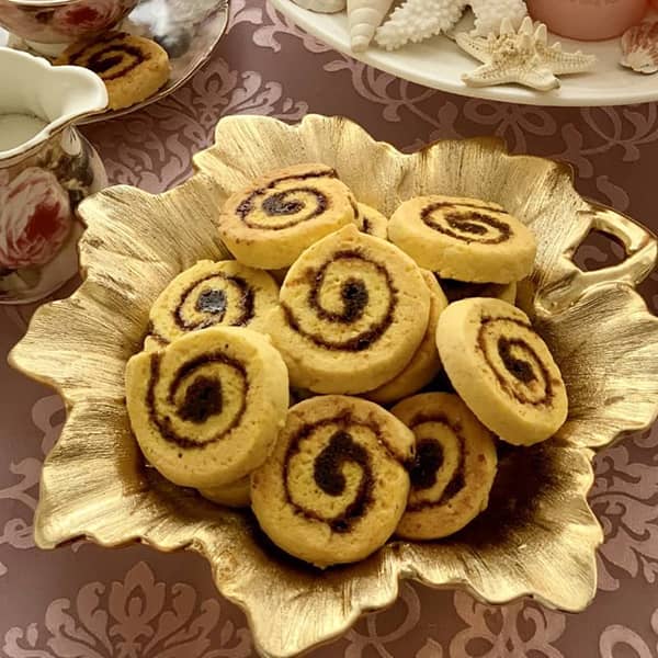 طرز تهیه کوکی پرتقالی دارچینی