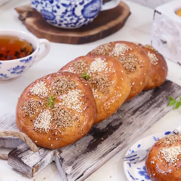 طرز تهیه نان کنجدی