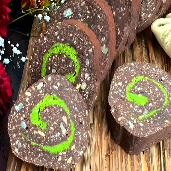 طرز تهیه رولت موزاییکی