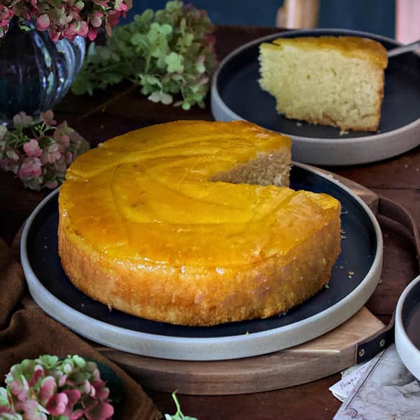 طرز تهیه کیک آناناس برگردان